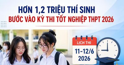 Kỳ thi tốt nghiệp THPT 2026 lập kỷ lục về số lượng thí sinh