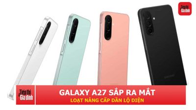 Galaxy A27 lộ thêm thông tin trước ngày ra mắt, hứa hẹn nhiều nâng cấp đáng chú ý