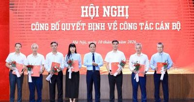 Công bố quyết định về công tác cán bộ tại Cơ quan Báo và Phát thanh, Truyền hình Hà Nội