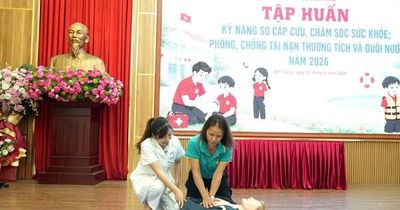 Bát Tràng tăng cường kỹ năng phòng, chống đuối nước cho trẻ em dịp hè