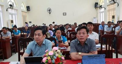 Ứng Thiên lấy ý kiến nhân dân về Đề án sắp xếp thôn