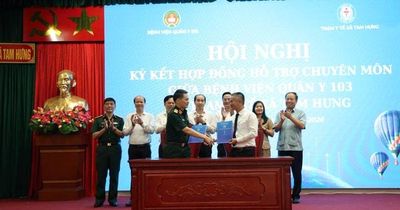 Xã Tam Hưng và Bệnh viện Quân y 103 đưa dịch vụ y tế chất lượng cao đến gần dân