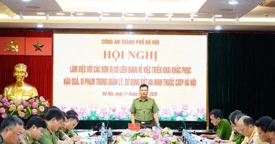 Công an Hà Nội tập trung khắc phục tồn tại trong quản lý, sử dụng đất an ninh