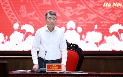 Thủ tướng Lê Minh Hưng làm việc với Ban Thường vụ Thành ủy Hà Nội