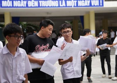 Thí sinh đánh giá môn toán 'dễ thở'