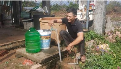 'Khát' nước giữa mùa nắng