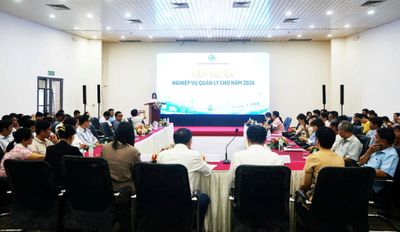 Tập huấn nghiệp vụ về quản lý chợ năm 2026