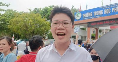Bài thi môn Ngữ văn sáng nay, nhiều em đạt điểm 7, 8 nằm trong tầm tay