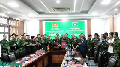 Phối hợp nâng cao chất lượng công tác tuần tra song phương bảo vệ biên giới