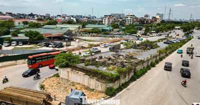 Cận cảnh công trường nút giao Phạm Tu - đường 70 sau khi hoàn tất giải phóng mặt bằng