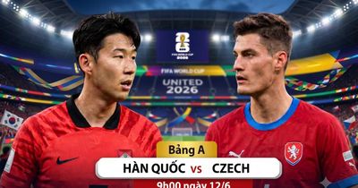 Nhận định Hàn Quốc vs CH Czech, 9h00 ngày 12/6: Khởi đầu tưng bừng