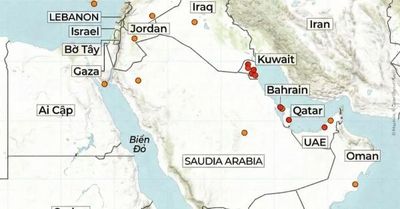 Iran tấn công các căn cứ của Mỹ trên khắp Trung Đông