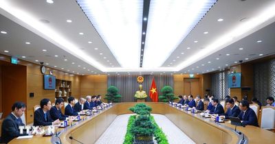 Thủ tướng Lê Minh Hưng tiếp Chủ tịch Cơ quan Hợp tác Quốc tế Nhật Bản