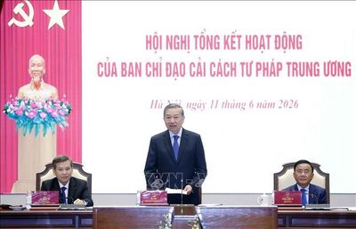 Tổng Bí thư, Chủ tịch nước Tô Lâm: Cải cách tư pháp giai đoạn mới, bảo vệ công lý và kiến tạo niềm tin