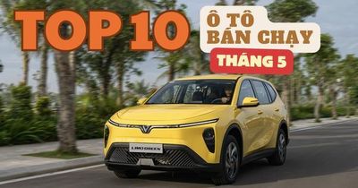 Ô tô bán chạy tháng 5: Xe điện tiếp tục chiếm sóng