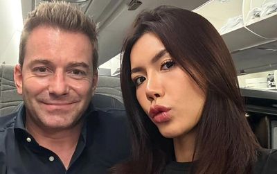 Siêu mẫu Minh Tú qua Đức thăm bố mẹ chồng