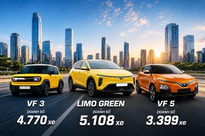[Infographic] Top 10 xe bán chạy nhất thị trường Việt tháng 5/2026: Xe điện áp đảo