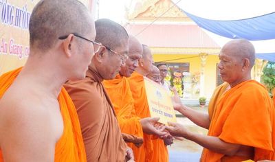 Hội Đoàn kết sư sãi yêu nước tỉnh An Giang thực hiện an sinh xã hội trên 10,4 tỷ đồng