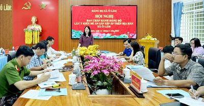 Xã Ô Lâm dự kiến giảm còn 15 ấp