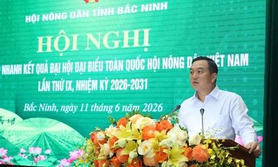 Hội Nông dân Bắc Ninh thông báo nhanh kết quả Đại hội IX và sơ kết công tác 6 tháng