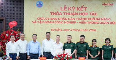 Đà Nẵng và Viettel hợp tác phát triển khoa học, công nghệ và chuyển đổi số giai đoạn 2026 - 2030