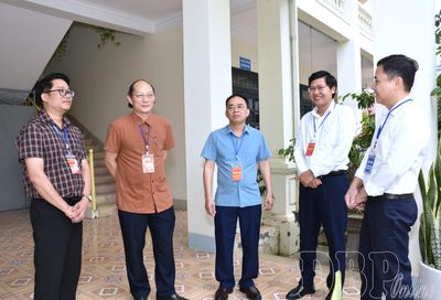 Phó Chủ tịch UBND tỉnh Nguyễn Văn Đoạt kiểm tra công tác tổ chức Kỳ thi tốt nghiệp THPT năm 2026