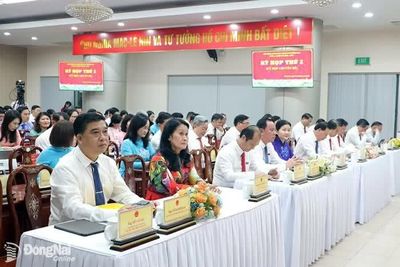 Khai mạc Kỳ họp thứ 2 HĐND thành phố Đồng Nai khóa I: Xem xét nhiều nội dung quan trọng