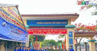 Màu áo xanh đồng hành cùng kỳ thi tốt nghiệp THPT năm 2026