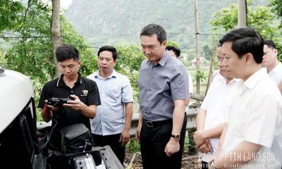 Chủ tịch UBND tỉnh Nguyễn Cảnh Toàn làm việc với 6 xã
