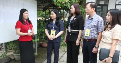 Phó Chủ tịch UBND tỉnh Vũ Thị Hiền Hạnh kiểm tra công tác tổ chức Kỳ thi tốt nghiệp THPT năm 2026 tại xã Trấn Yên và phường Yên Bái