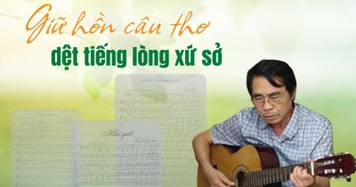 Giữ hồn câu thơ, dệt tiếng lòng xứ sở