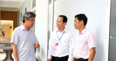 Lãnh đạo tỉnh Lâm Đồng kiểm tra công tác thi tốt nghiệp THPT khu vực Phan Thiết