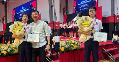 Ốc Thanh Vân khoe thành tích học tập của các con, quý tử 15 tuổi cao ngang ngửa bố