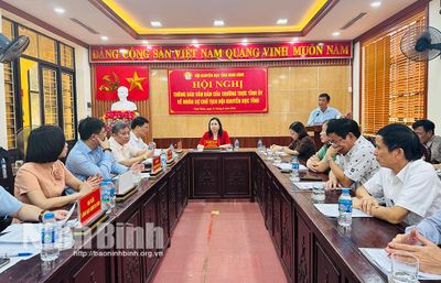 Kiện toàn chức danh Chủ tịch Hội Khuyến học tỉnh