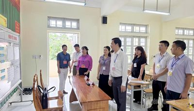 Kiểm tra công tác thi tốt nghiệp THPT năm 2026