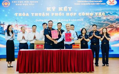 Hải quan khu vực VIII đẩy mạnh hợp tác với TKV và cộng đồng doanh nghiệp Quảng Ninh