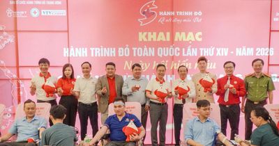 Hành Trình Đỏ 2026: Tiếp nối hy vọng từ những giọt máu nghĩa tình