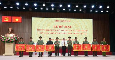 Đội tuyển Cảnh sát Cơ động giành giải nhất toàn đoàn tại Hội thao 2026