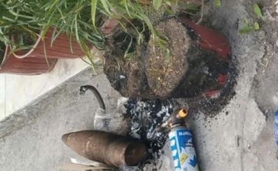 Mang đầu đạn ra đốt hướng vào nhà người có mâu thuẫn với mình
