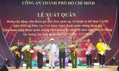 Công an TPHCM: Quyết tâm đạt thành tích cao, cống hiến cho Hội thao và Liên hoan nghệ thuật quần chúng
