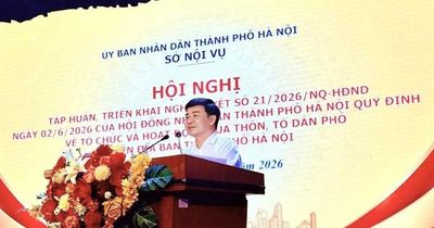 Hà Nội tập huấn triển khai Nghị quyết 21 về tổ chức và hoạt động thôn, tổ dân phố