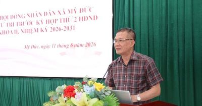 Đại biểu HĐND xã Mỹ Đức tiếp xúc cử tri trước kỳ họp thứ hai