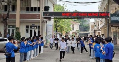 Hơn 1.050 thí sinh xã Mỹ Đức hoàn thành ngày thi tốt nghiệp THPT đầu tiên an toàn
