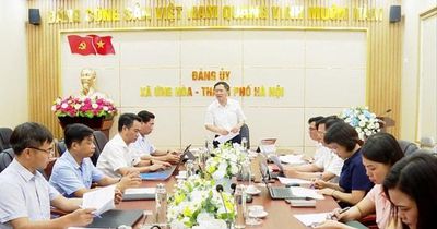 Ứng Hòa chuẩn bị vận hành mô hình 16 thôn sau sắp xếp