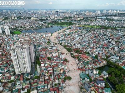 Cận cảnh một đoạn đường Vành đai 2,5 sắp thông xe tạm trong tháng 6