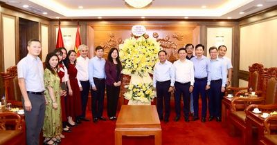 Bộ trưởng Đào Hồng Lan chúc mừng Ban Tuyên giáo và Dân vận Trung ương nhân Kỷ niệm 101 năm Ngày Báo chí Cách mạng Việt Nam