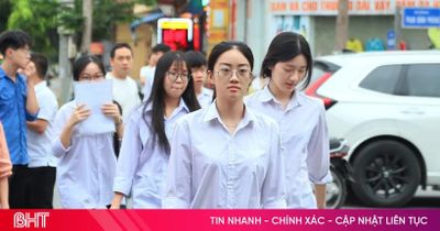 Thí sinh Hà Tĩnh bước vào ngày thi thứ 2 Kỳ thi tốt nghiệp THPT năm 2026