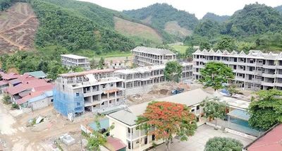Cao điểm '100 ngày đêm' hoàn thành trường nội trú vùng biên