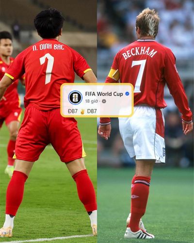 FIFA đặt Đình Bắc cạnh David Beckham