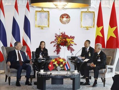 Tổng Bí thư, Chủ tịch nước Tô Lâm hội kiến Chủ tịch Quốc hội Thái Lan